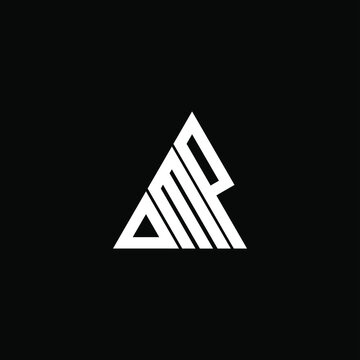 D M P letter logo creative design. DMP icon