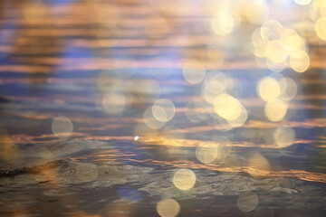 summer sun sea texture glare on the water, abstract ocean aqua background