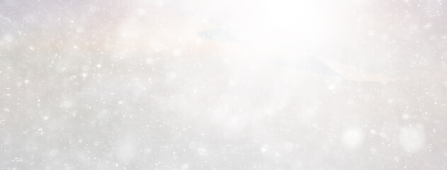 abstract snow background sky snowflakes gradient