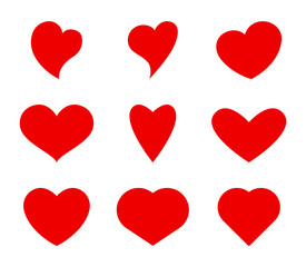 heart shape desingn icon