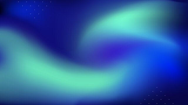 Blue Gradient Blur Modern Background. Vector illustration