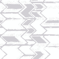 The geometric pattern. Variegated checked herringbone textured distressed effect on heritage checks seamless background. Modern stylish abstract texture. Trendy graphic design.