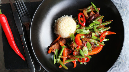 stir fried vegetables