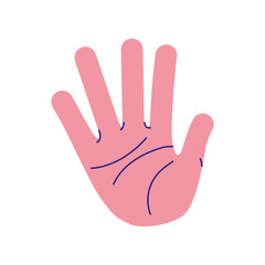 Fototapeta premium hand stop gestures