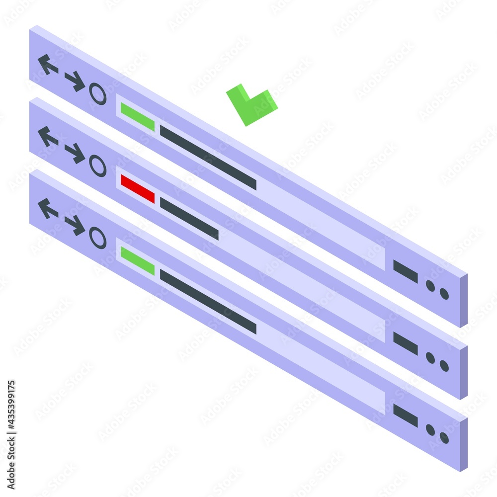 Poster safe ssl certificate icon. isometric of safe ssl certificate vector icon for web design isolated on 