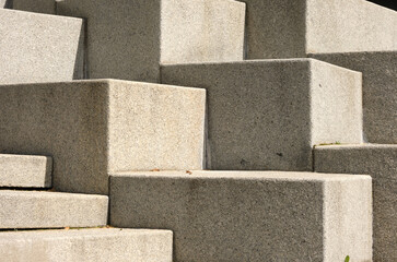 Big granite stairs nice looking abstract background