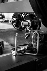 dumbbells and kettlebells for heavy gym training