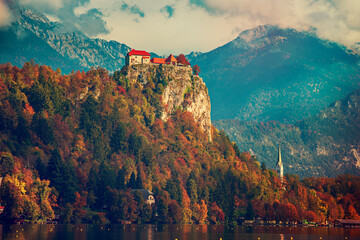 Bled Castle, Slovenia.