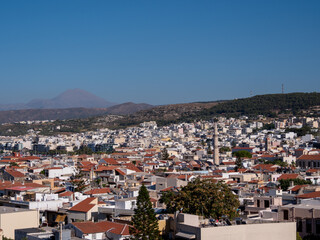 The beautiful city Rethymno in Create
