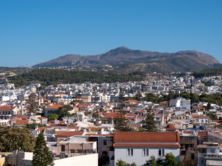 Fototapeta na wymiar The beautiful city Rethymno in Create