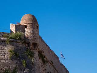 The beautiful city Rethymno in Create