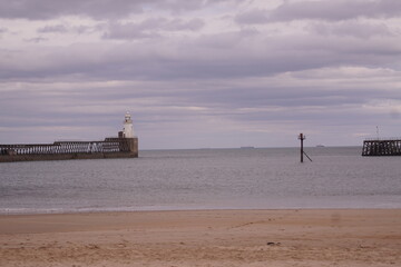 Ocean with Lighthouse.