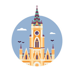 Fototapeta premium Novi Sad Church of the Name of Mary