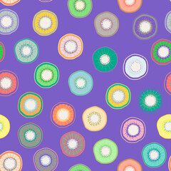 seamless background with fruits
