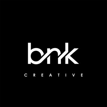 BNK Letter Initial Logo Design Template Vector Illustration