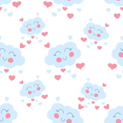 A Boho rainbow. For fabrics, children's rooms, toys, prints, etc. Seamless background.