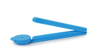 Clip for bags isolated on white