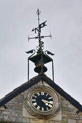 clock tower on the roof