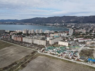 Fototapeta na wymiar view of the port country