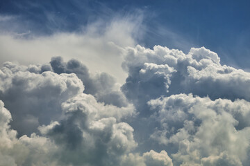 Gewitterwolken, Regenwolken