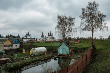 View of the Kremlin in Yuryev Polsky