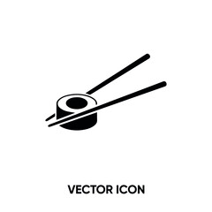 Sushi vector icon. Modern, simple flat vector illustration for website or mobile app. Sushi symbol, logo illustration. Pixel perfect vector graphics