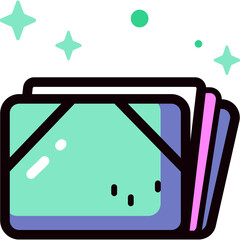 Folder Icon - Style : Lineal Color	
