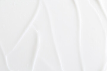  Cosmetic lotion background. Creamy skincare product closeup