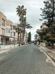 Fototapeta premium Straßen von Zypern