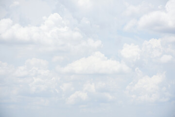 Obraz premium blue sky with white clouds