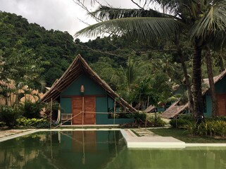 Tiny house on the Philippines