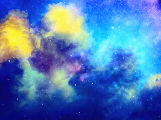 Beautiful Clouds and Stars