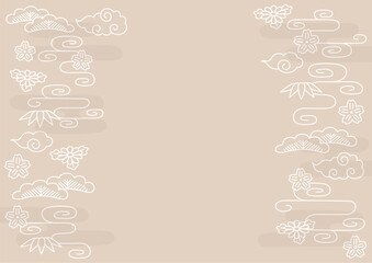 沖縄の背景イラスト