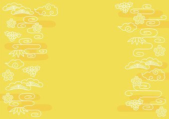 沖縄の背景イラスト