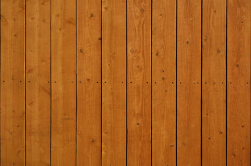 Old brown rustic wood texture background, nailed wood deck surface with copy space