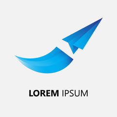 travel logo design template. simple modern style. travel illustration vector