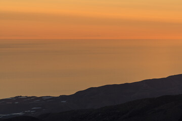 Fototapeta premium mountainous landscape in southern Spain