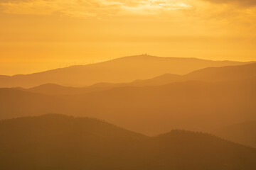 mountainous landscape in the south of Spain