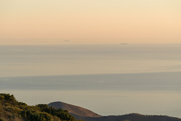 ships sailing in the Mediterranean sea