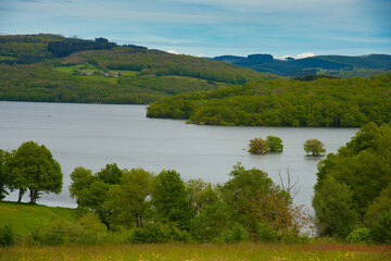 Lac de Panneciere-Chaumard im Morvan im Burgund