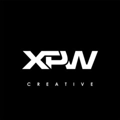 Fototapeta premium XPW Letter Initial Logo Design Template Vector Illustration