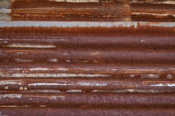 Rusted galvanized iron plate background