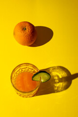 orange and pear