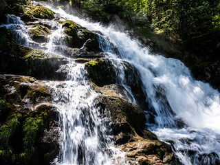 Giessbachfälle in der Schweiz
