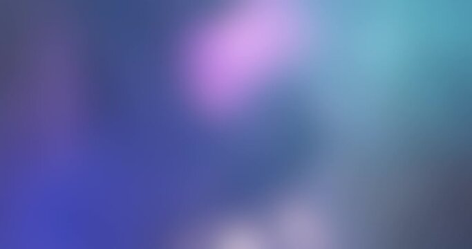 Smooth blurred and soft abstract flowing forms. flowing blue and purple blurred gradient background for website, presentation of video composition. neutral cool background. 4K loop.