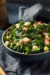 Homemade Healthy Kale Apple Salad