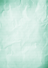 Vintage crumpled horizontal striped paper.