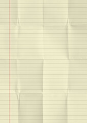 Naklejka premium Yellow lines paper texture background.