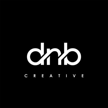 DNB Letter Initial Logo Design Template Vector Illustration