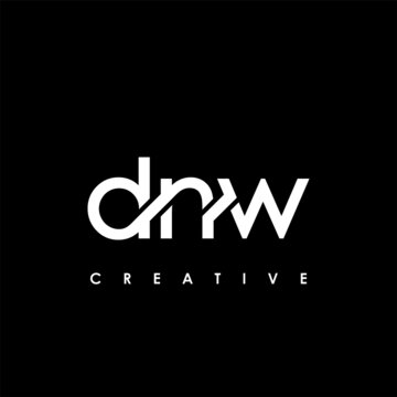 DNW Letter Initial Logo Design Template Vector Illustration
